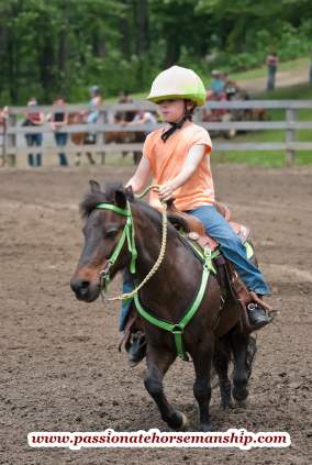 Child Riding a Pony